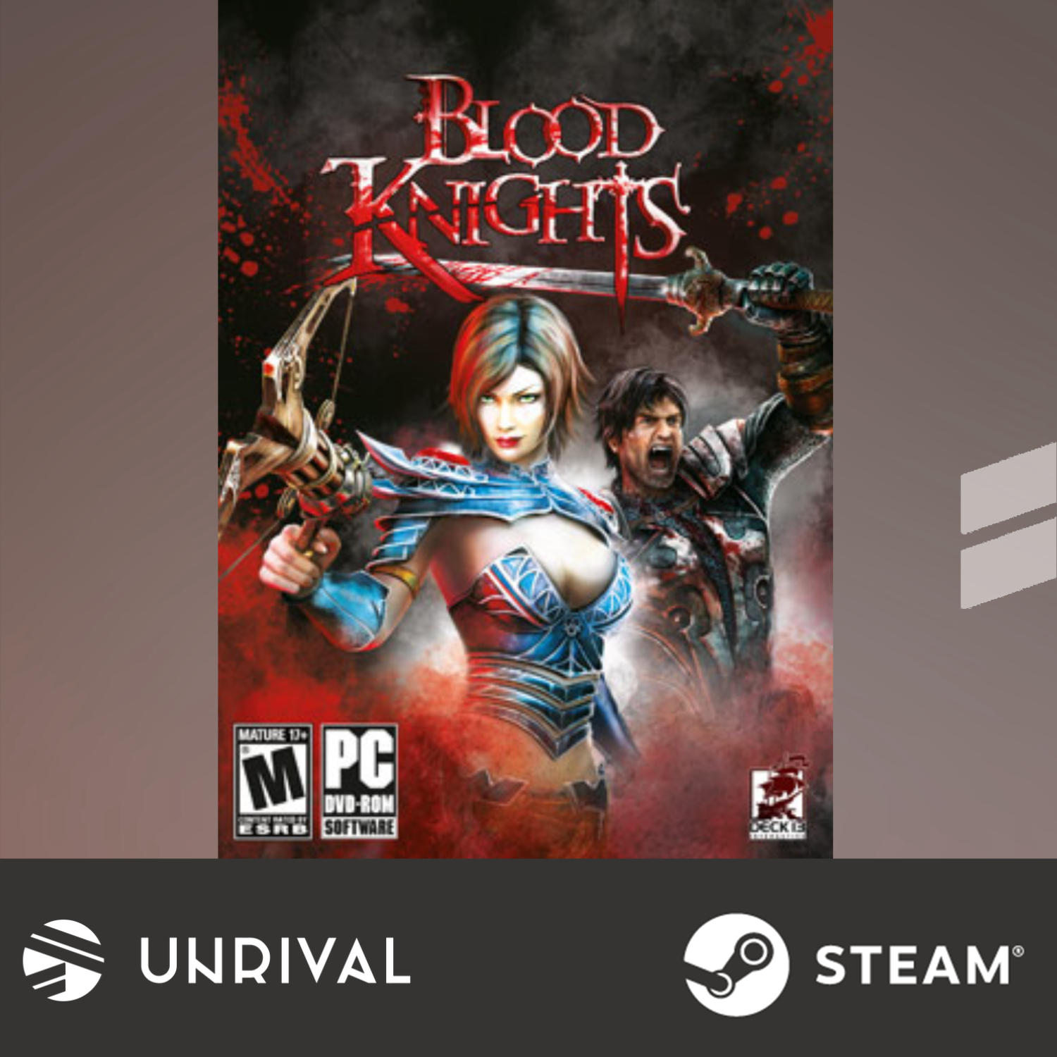 [Hot Sale] Blood Knights PC Digital Download Game (Multiplayer) - Unrival