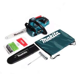 Makita เลื่อยโซ่ไร้สาย 18V รุ่น DUC254Z(พร้อมแบต 18V แท่นชาร์จ)