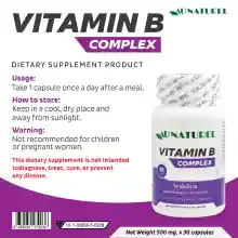 ภาพขนาดย่อของภาพหน้าปกสินค้าวิตามินบีรวม Vitamin B Complex โอเนทิเรล AU NATUREL Vitamin B1 B2 B3 B5 B6 B7 B9 B12 วิตามิน บี1 บี2 บี3 บี5 บี6 บี7 บี9 บี12 มัลติวิตามินบี จากร้าน AU NATUREL บน Lazada ภาพที่ 4