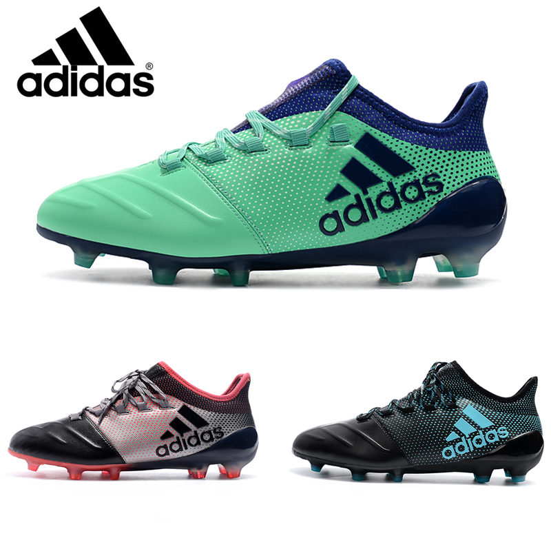 Adidas_X 17.1 FG ฟุตบอลรองเท้า รองเท้าฟุตบอล รองเท้าสตั๊ด รองเท้าเตะบอลสำหรับสนามหญ้า