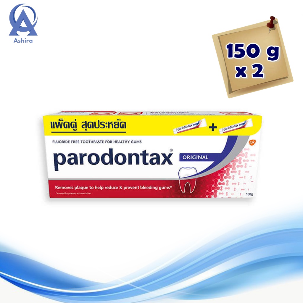 Parodontax Toothpaste Original 150 g Twin Pack Toothpaste . พาโรดอนแทก
