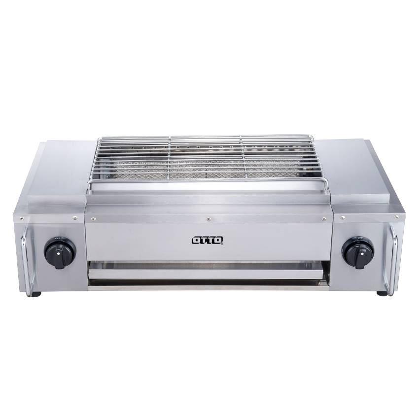 OTTO เตาย่างอินฟาเรด 2 หัว รุ่น GS-897 OTTO เตาย่างอินฟาเรด 2 หัว รุ่น GS-897