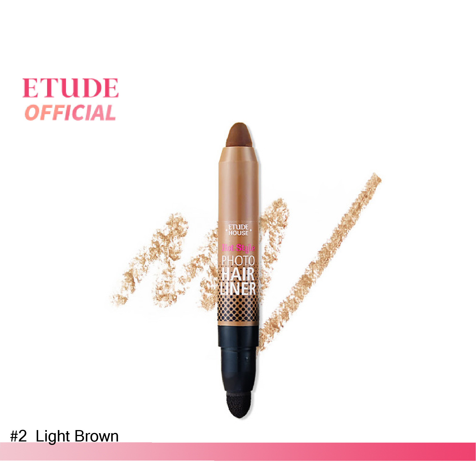 ETUDE Hot Style Photo Hair Liner #2 Light Brown (2.7 g)