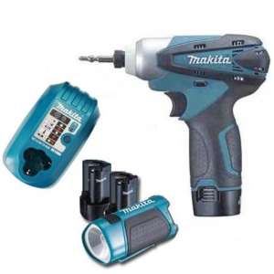 ชุดไขควงอิมแพ็ค TD090DZ พร้อมไฟฉาย ML100 Makita รุ่น TD090DWLE