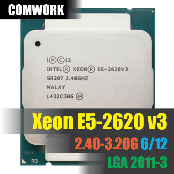 ซีพียู Intel XEON E5 2620 V3 LGA 2011-3 CPU PROCESSOR X99 C612 WORKSTATION SERVER DELL HP COMWORK