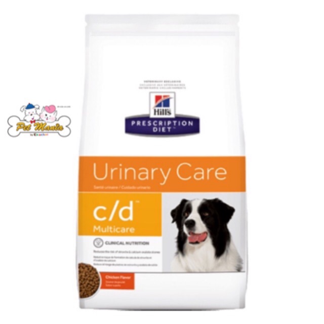 ร้านไทย ส่งฟรี Hill's Prescription Diet c/d Multicare Canine อาหารรักษาโรคนิ่วในสุนัข ขนาด 1.5 กก. & เก็บเงินปลายทาง