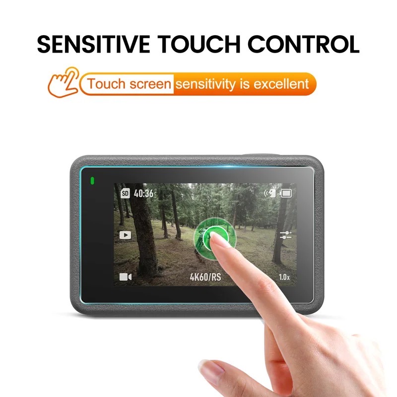 STARTRC Action 3 Tempered Glass Film ฟิล์มกระจกนิรภัยกันรอย 2 ชุด ...