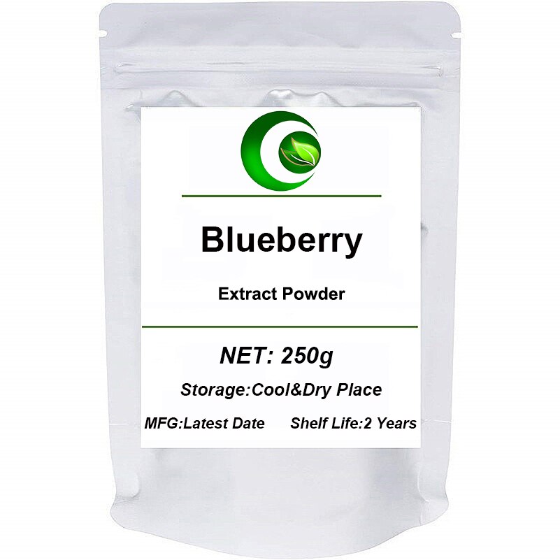 Blueberry Extract Powder Life Extension Supplement Organic Bilberry