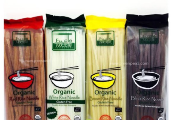 #Keto เส้นก๋วยเตี๋ยว อินทรีย์ [Organic rice noodle] 220กรัม Gluten free foodle noodle ไม่มีสารกันเสีย ไม่ปรุงแต่งกลิ่นและรสชาติ สีและรสชาติมาจากวัตถุดิบอินทรีย์ล้วนๆ