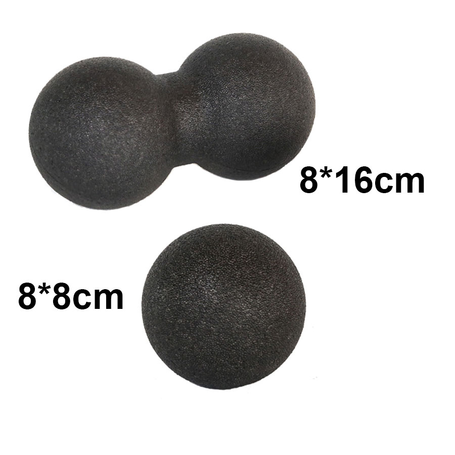 Women Yoga Foam Blocks Yoga Peanut Ball Set Peanut Massage Ball Fascia