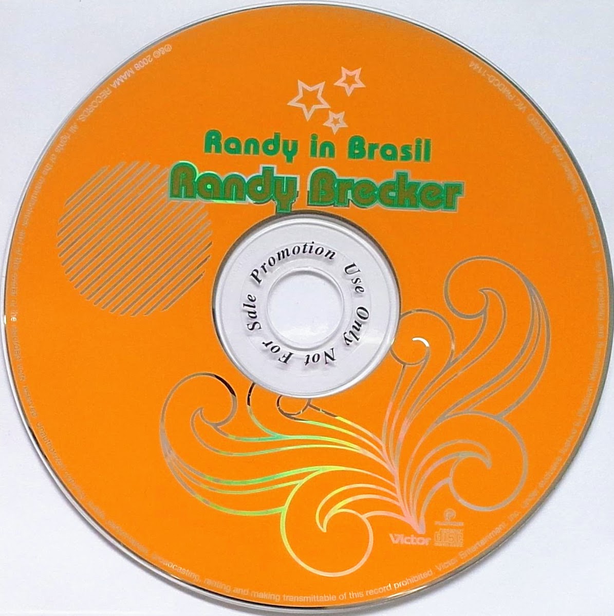 CD (Promotion) Randy Brecker - Randy in Brasil (CD Only)