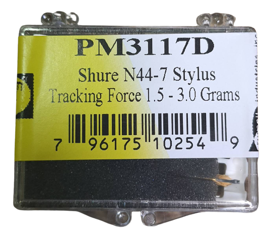 ปลายเข็มเทียบ Shure N44-7 (New) ปลายเข็ม แผ่นเสียง ปลายหัวเข็ม อะไหล่เปลี่ยน หัวเข็ม Cartridge เครื่องเล่นแผ่นเสียง Turntable เทิร์น หัวเข็มเทิร์น