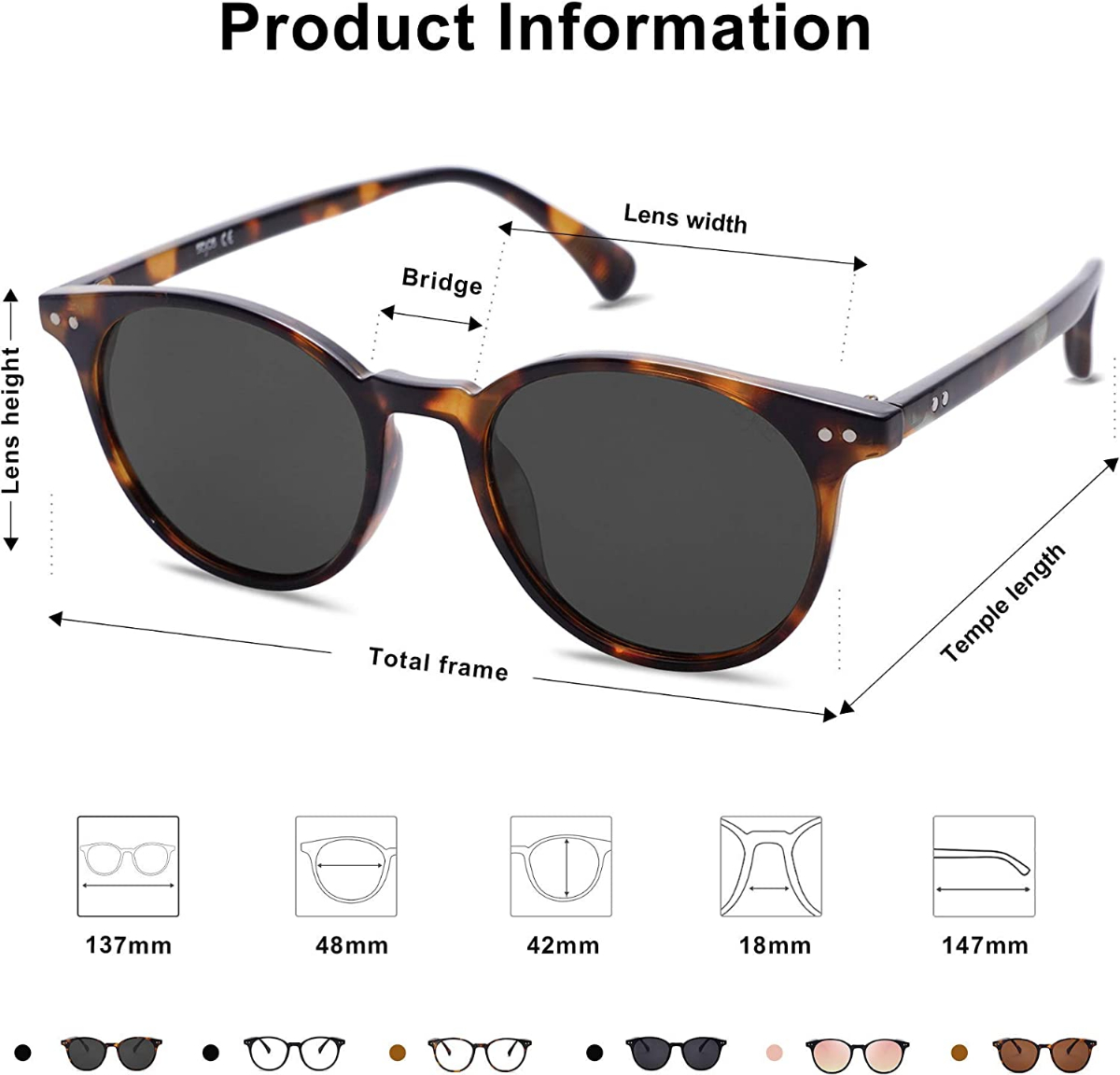 SOJOS Small Eto Oval Polaized Sunglasses Fo Women Men 90s