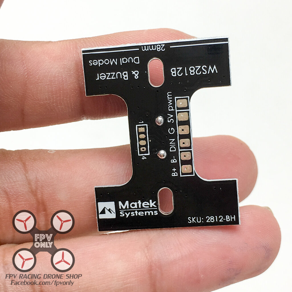 Matek 8 led and Buzzer สูง 29mm ใส่เฟรมที่สูง 30mm 35mm ได้ - FPVONLY ...
