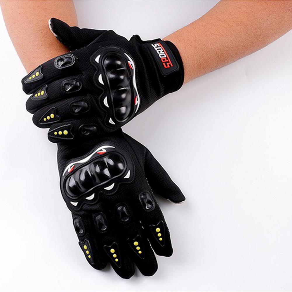ถุงมือขับมอเตอร์ไซค์ ทัชสกรีนได้ PRO-BIKER ป้องกันการบาดเจ็บที่มือ ระบายอากาศดี (ฟรีไซต์) Touched Screen Gloves for motorcycle