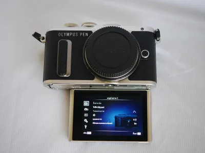 Olympus Pen E-PL8 Mirrorless Digital Camera Black Body ตัวกล้อง, EP-L8, EPL-8, EPL 8