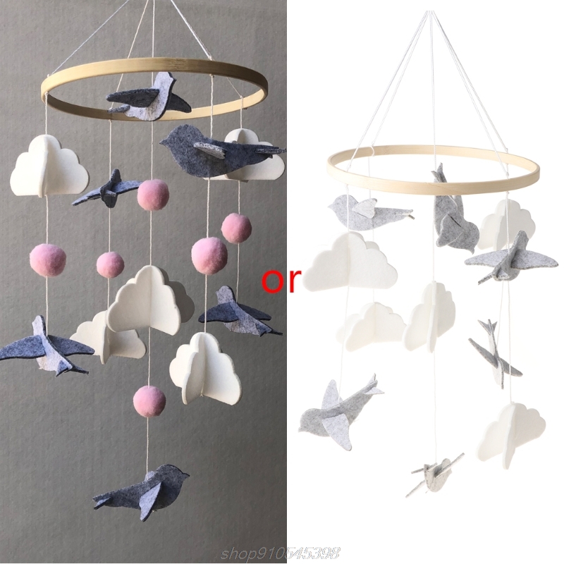 Baby Rattle Mobile Crib Toy Bed Hanging Newborn Wind Chimes Bell Kids ...