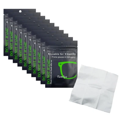 10pcs/20pcs Anti Fog Wipes for Glasses Reusable Suede Defogger Cloth for Eyeglasses Swimming Goggles Window Glass