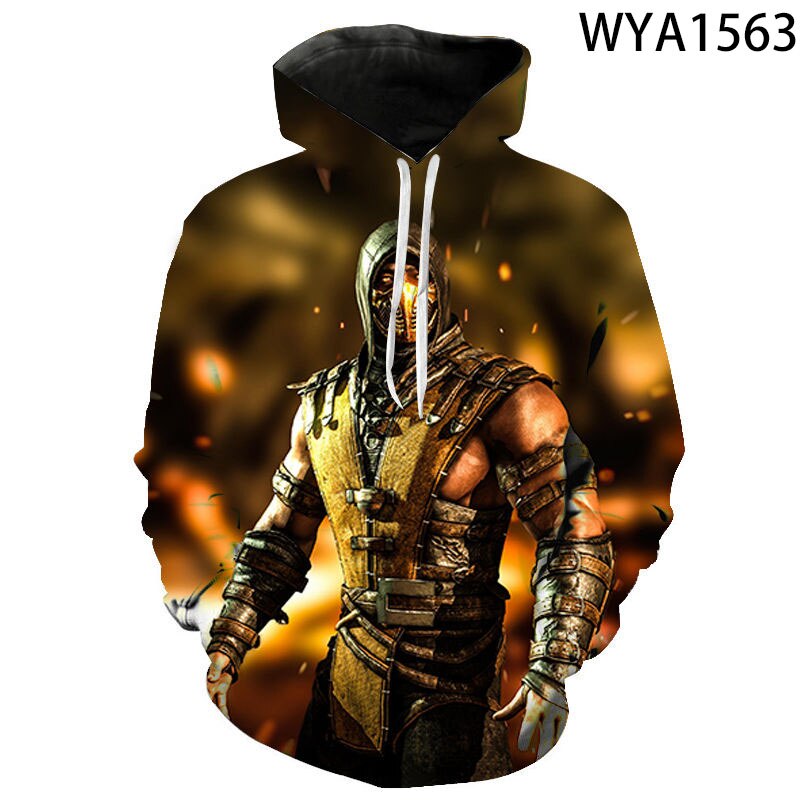 Scorpion hoodie shop mortal kombat