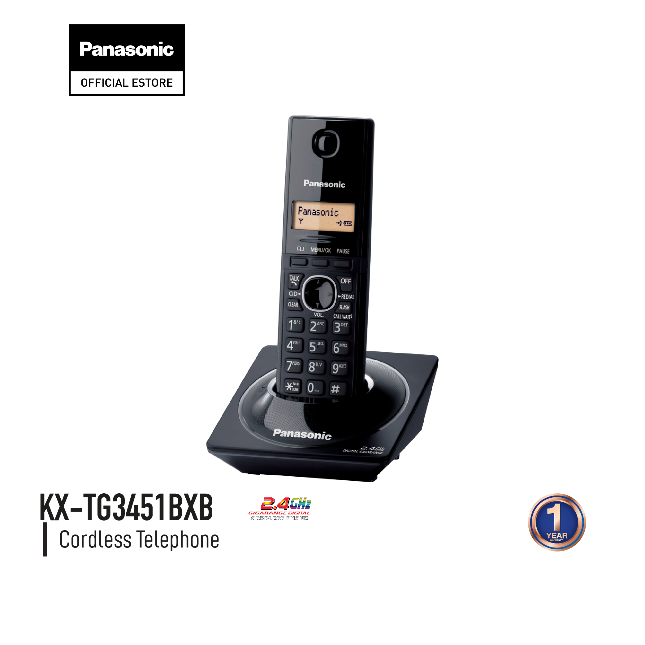 Panasonic Cordless Phone KXTG3451BX 2.4 GHz ?????????????????????????????????????????? ????????????????????????