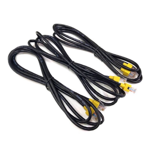 SALE UTP Cable Cat5e 2M สายแลนสำเร็จรูปพร้อมใช้งาน ยาว 2 เมตร (Black) #คำค้นหาเพิ่มเติม HDMI Switch Adapter Network HDMI สายสัญญาณ