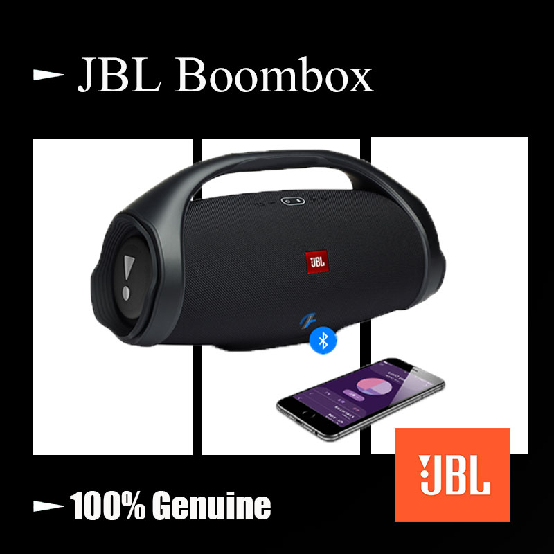 ของแท้ 100 JBL Boombox ลำโพงบลูทูธไร้สายแบบพกพากันน้ำแบบพกพาลำโพง ซับ ...