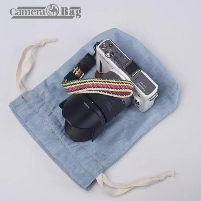 ภาพสินค้าKira กระเป๋าผ้าใส่กล้อง Mirrorless ขนาดเล็ก ด้านในบุผ้ากำมะยี่ป้องการการกระแทกและการเกิดรอย Camera Bag Insert Storage Pocket For Mirrorless จากร้าน Triple T Shop บน Lazada ภาพที่ 5