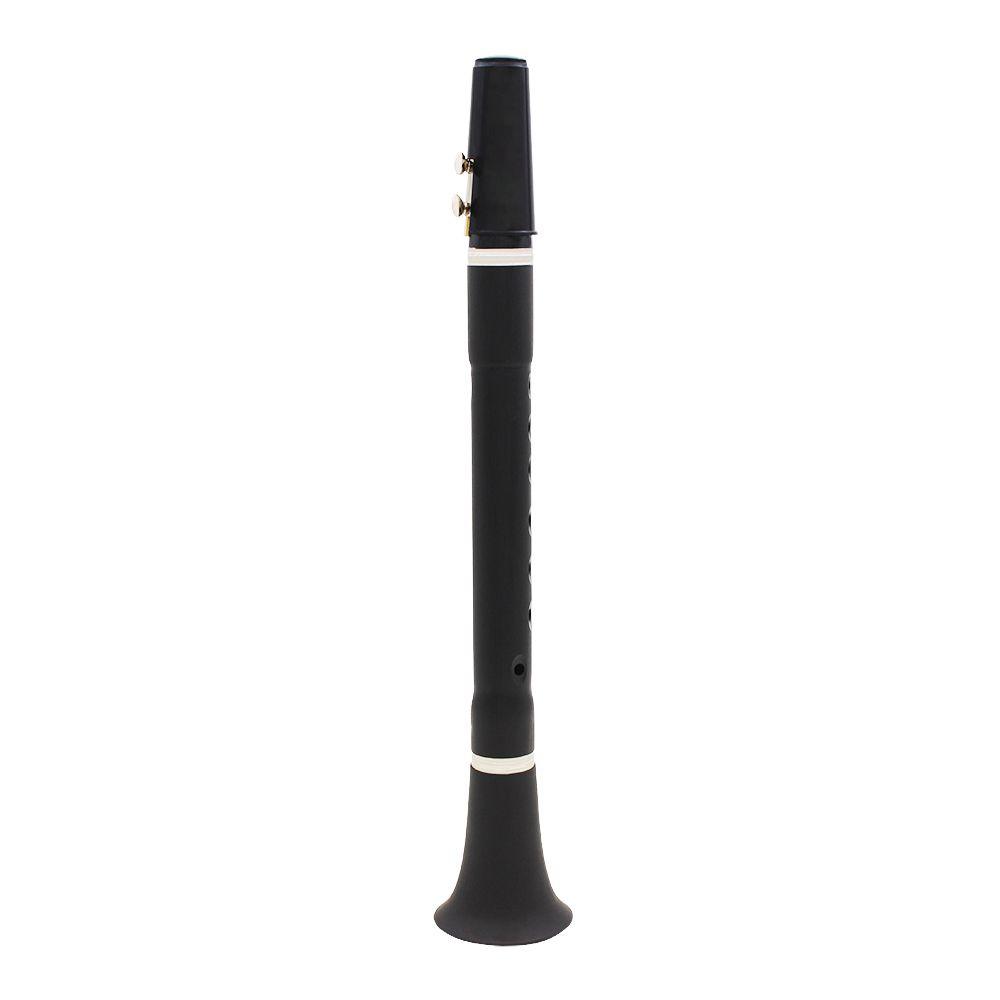 Slade Mini Bb B Clarinet Plain Clarinet With Cleaning Cloth Reeds Wind Instrument For Beginners Practice Carry Bag By Ertic
