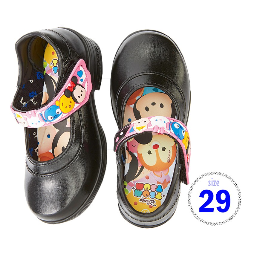 POPTEEN ป็อปทีน รองเท้าอนุบาลเด็กหญิง PG44B สีดำ:29