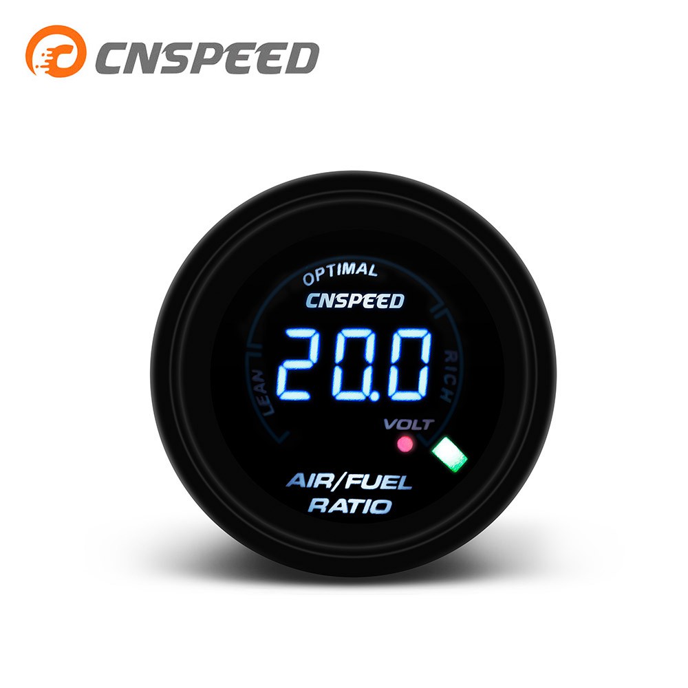 CNSPEED 52mm Digital Auto Air Fuel Ratio Gauge Air Fuel Ratio Meter