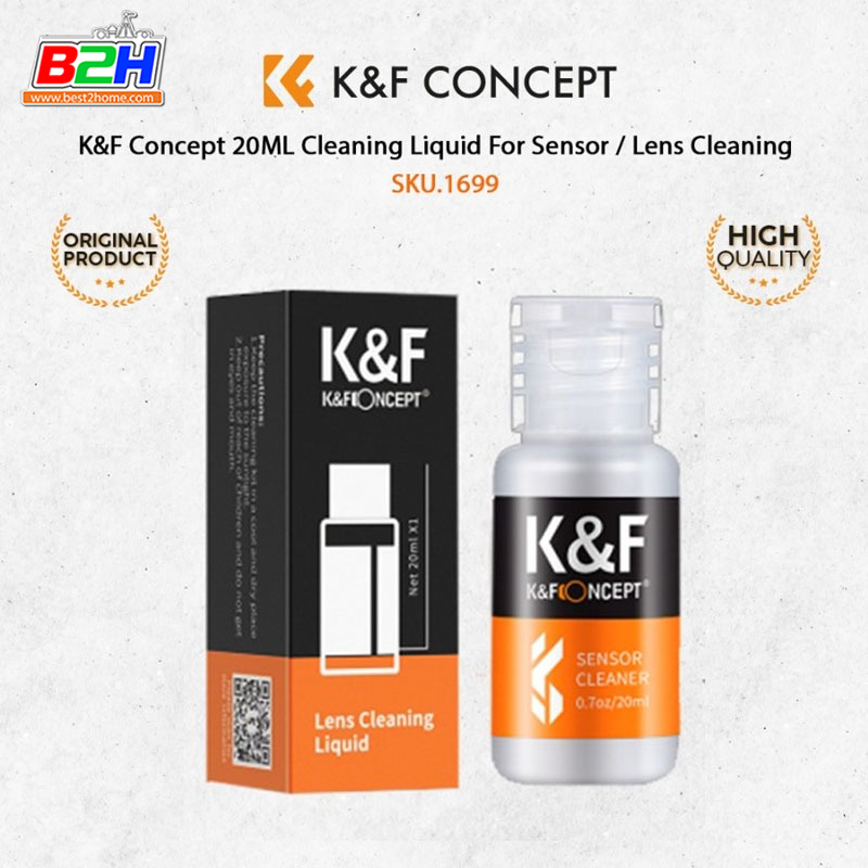 K&F Concept 20ML Anti Fog Liquid Cleaning Eyeglass Cleaner (SKU1699