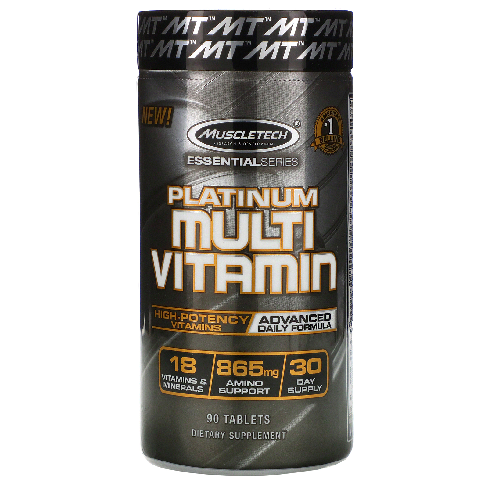 [exp2023] Muscletech, Essential Series, Platinum Multi Vitamin, 90 Tablets