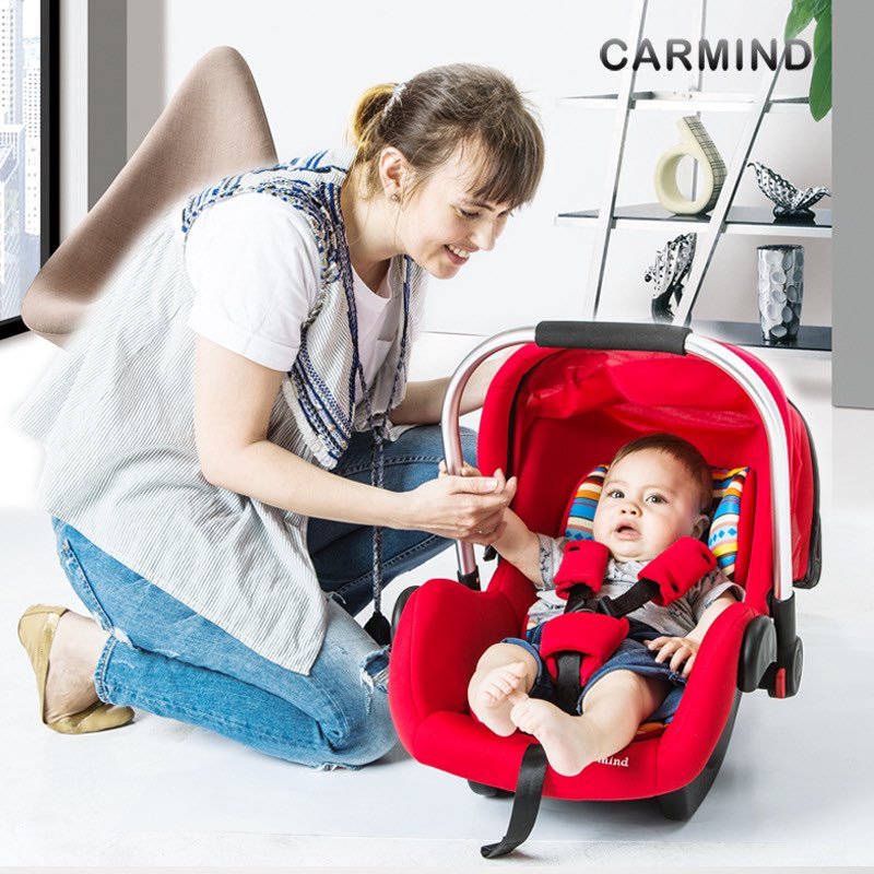 คาร์ซีท คาร์ซีทกระเช้า เบาะนั่งนิรภัยเด็ก CARMIND คาร์ซีทตะกร้า รุ่น G101 (สำหรับแรกเกิด-15 เดือน)