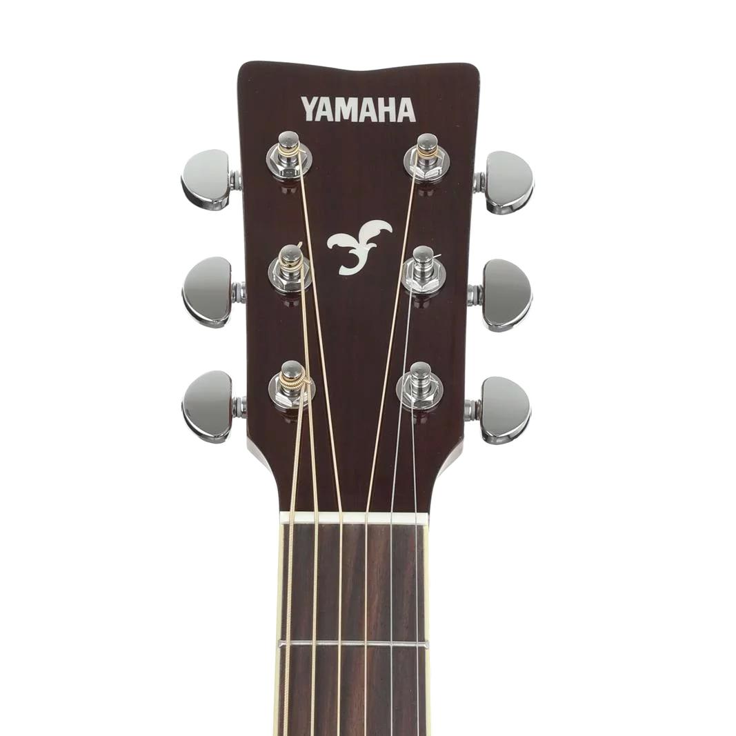 Yamaha® FG820 กีตาร์โปร่ง 41 นิ้ว ทรง D ไม้แท้ท็อปโซลิดสปรูซ/มะฮอกกานี เคลือบเงา + แถมฟรีกระเป๋าของแท้ Yamaha ** รุ่นท็อปโซลิดที่ขายดีที่สุด **