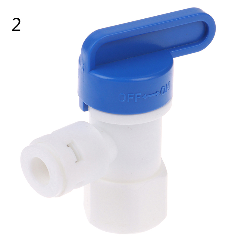 Moito 1/4" ball valve inline tap quick connect push fit ro water reverse osmosis