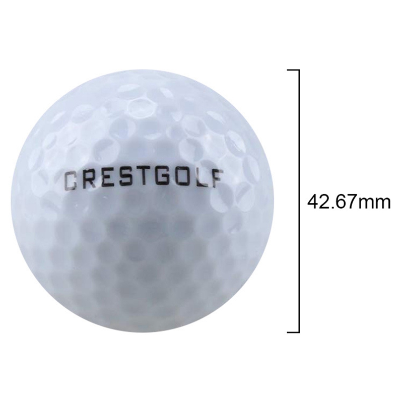 CRESTGOLF Golf Night Light Ball High Elasticity Night Led Always Bright Flash Practice Ball Game Ball 6 Colors/Set