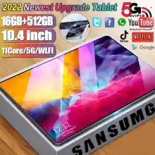 ภาพขนาดย่อของภาพหน้าปกสินค้าSANSUMG Tab Tablet 10.4 นิ้ว แท็บเล็ตถูกๆ Wifi 4g/5G แท็บเล็ตพีซี แรม16GB รอม512GB แท็บเล็ตโทรได้ รองรับ 2 ซิมการ์ด Andorid11.0 Full HD 8800 mAh ส่งฟรี แท็บเล็ตราคาถูก แทปเล็ตของแท้2022 แท็บเล็ตราคาถูกรุ่นล่าสุด รับประกัน 1 ปี จากร้าน Tablet PCPC บน Lazada ภาพที่ 1
