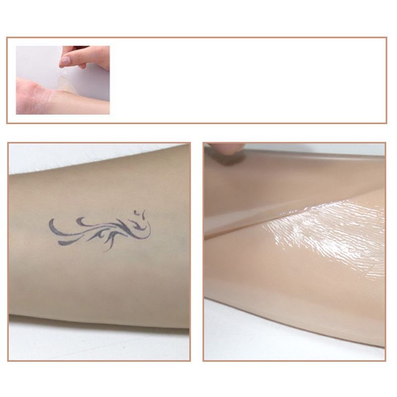 1Pc Breathable Tattoo Concealer Tape Scar Cover Invisible FleshColored