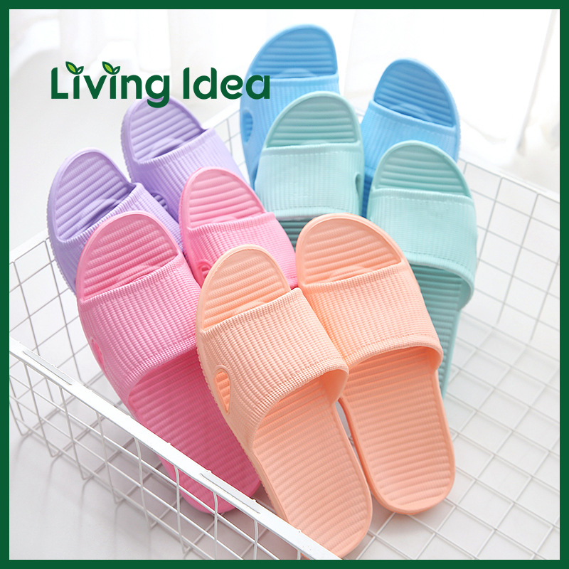 Living idea รองเท้าแตะ รองเท้าแตะใส่ในบ้าน ในห้องน้ำ รองเท้าแตะห้องน้ำลื่น รองเท้ากันลื่น