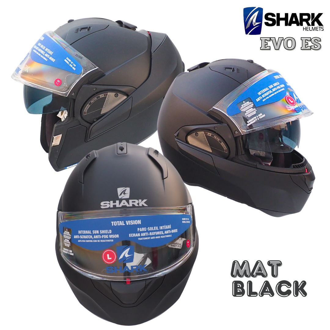 หมวกกันน็อคยกคาง พับเก็บด้านหลังได้ SHARK EVO ES