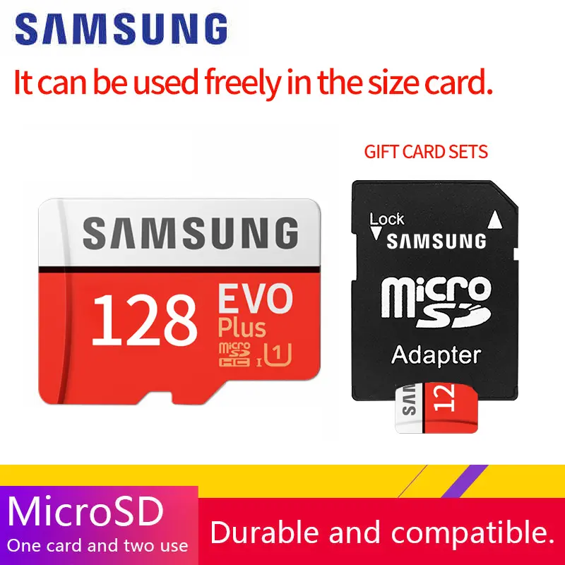 ภาพสินค้า128 GB 64GB 32GB MICRO SD CARD (รุ่นใหม่) พร้อมอแดปเตอร์ ไมโครเอสดีการ์ด SAMSUNG EVO PLUS CLASS 10 นาฬิกา Led ฟรีรวมอยู่ด้วย จากร้าน Better Chance บน Lazada ภาพที่ 6