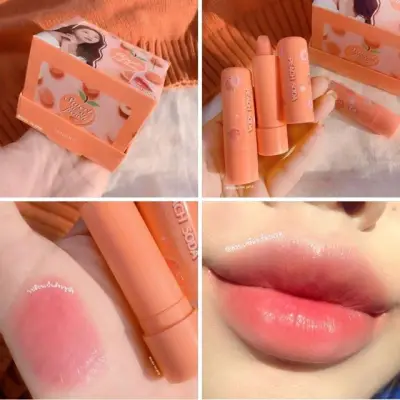 Tanako ลิปบาล์มบำรุงปาก ลิปมันเปลี่ยนสี Peach Lip Blam