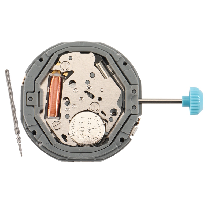 6P09 Movement Replacement Mechanical Automatic Movement Date Display Watch Repair Tool Silver