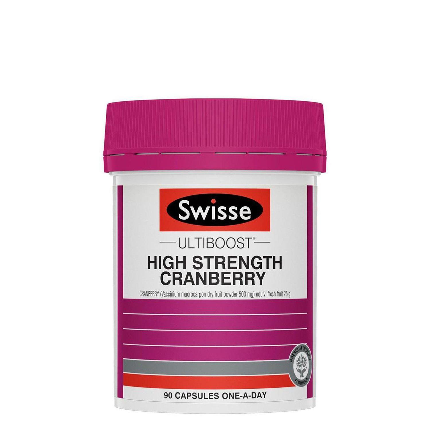 Swisse Ultiboost High Strength Cranberry 25000mg 30 Capsules - Top Mall ...