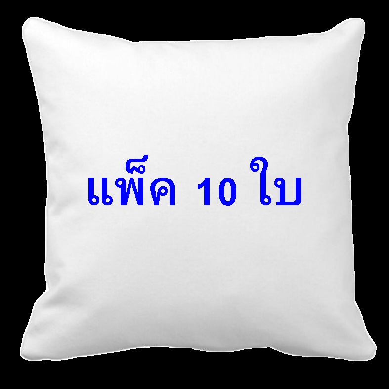 (10 ใบ) ไส้ในหมอนอิง หมอนอิง ใยสังเคราะห์ ขนาด 45x45 ซม. สีขาว หมอนพิงหลัง หมอนอิงโซฟา หมอนอิงในรถ หมอนอิงหลัง หมอนอิงน่ารัก ไส้หมอนอิง