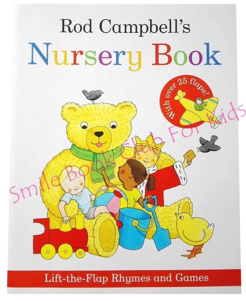 Rod Campbell's Nursery Book - Lift The Flap Rhymes And Games (หนังสือนิทานภาษาอังกฤษ)