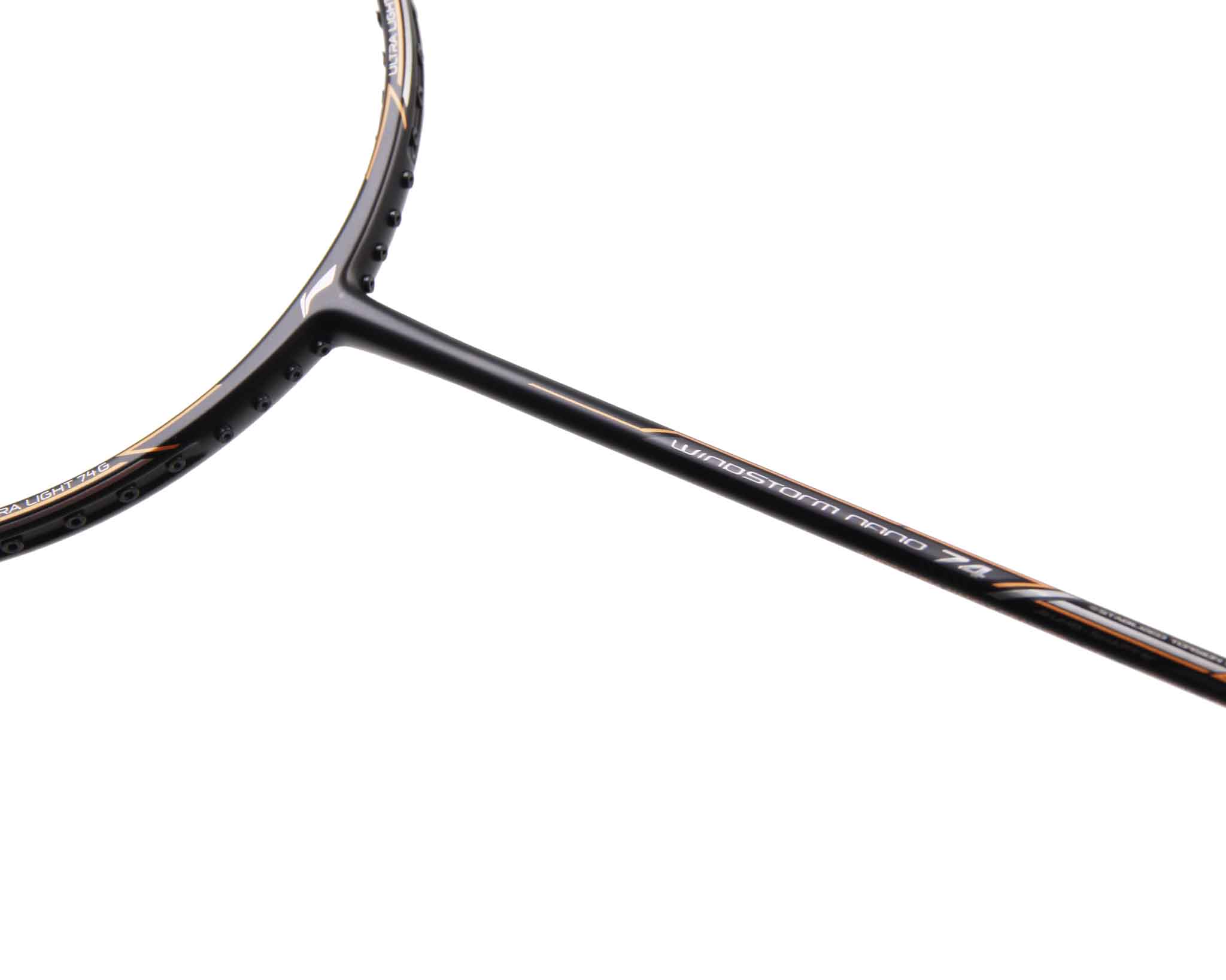 Lining Racket 4s LI-NING ไม้แบดมินตัน รุ่น WINDSTORM NANO 74 (AYPP484-4S) BLACK/SILVER ...