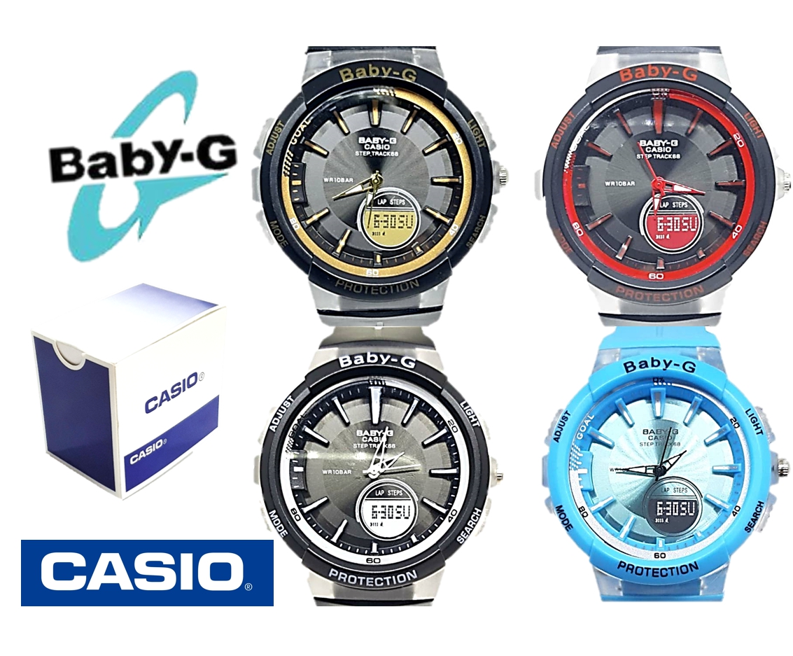 Casio BabyG เบบี้จี นาฬิกาเด็กโต ระบบเข็ม (ฟรีกล่อง) นาฬิกาข้อมือ เด็กโต เด็กนักเรียน นาฬิกาข้อมือเด็กหญิง RC414