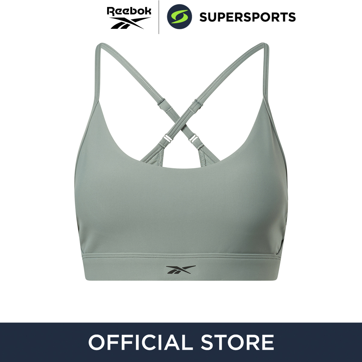 Hero strappy cheap bra reebok