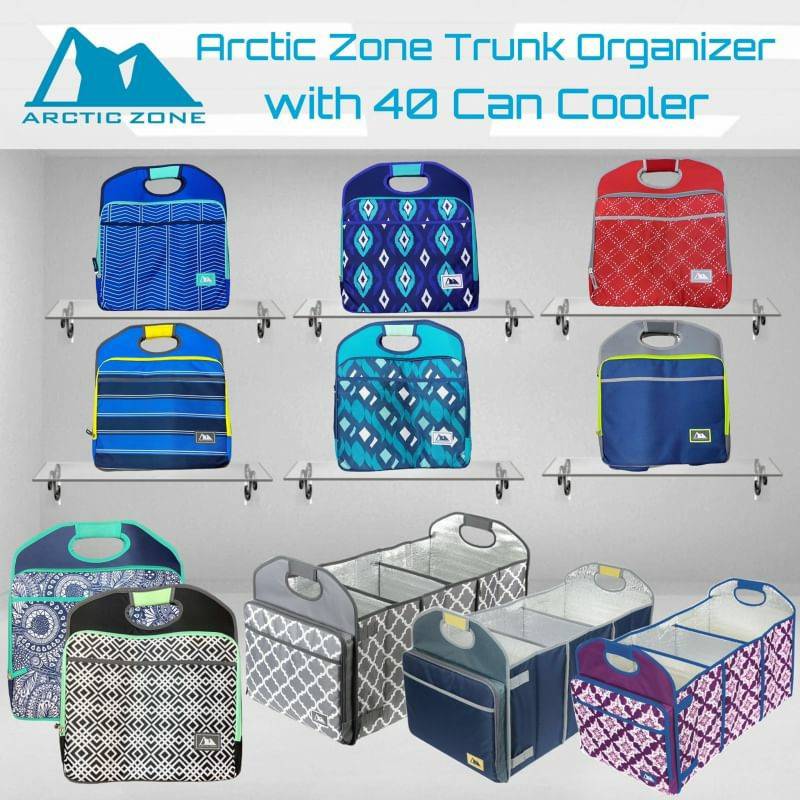 BlueOutlet Arctic zone Trunk cooler กระเป๋าจัดระเบียบเก็บอุหภูมิในรถยนต์ คละสี คละลาย